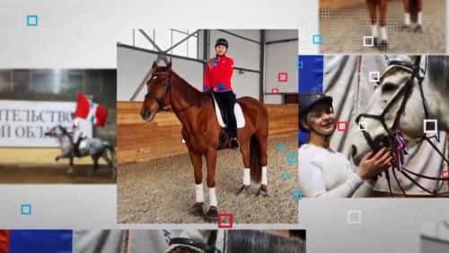  Российские конники пожелали удачи национальной сборной на зимних Олимпийских Играх в Пекине 