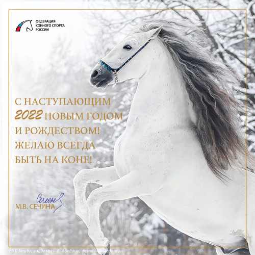  Поздравление с Новым годом президента ФКСР Марины Сечиной 